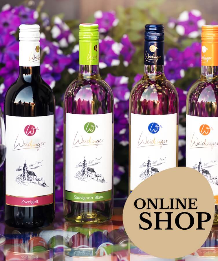 Weingut Weidinger Willkommen